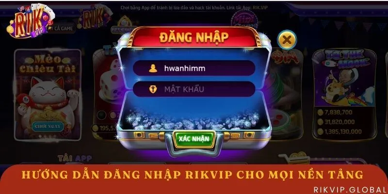 Hướng dẫn truy cập tài khoản game bài trên website và điện thoại đơn giản